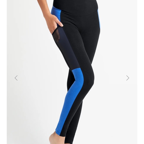 New Yummie Color Block Shaping Leggings SZ Medium - Picture 3 of 7